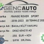 RANGE ROVER SPORT BAGAJ KİLİT VAKUMU SIFIR ORJ OEM DK62404C10AD