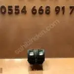 RENAULT CLİO-2 SOL CAM DÜĞMESİ ORJİNAL 254117873R