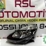 RENAULT CLİO 3 SOL FAR SİYAH 2009-2012