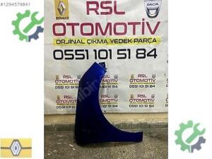 RENAULT CLİO 5 SAĞ ÇAMURLUK ORJİNAL ÇIKMA VE DİĞER PARÇALARI