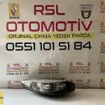 RENAULT FLUENCA SAĞ FAR ORJİNAL ÇIKMA VE DİĞER PARÇALARI