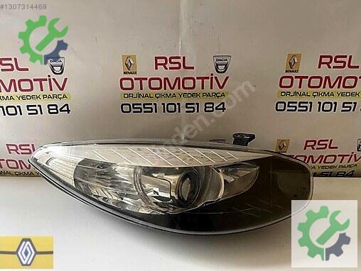 Renault Fluence Sağ Ön Far çıkma parça