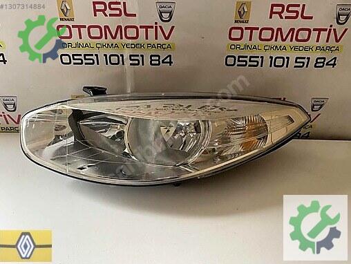 Renault Fluence Sol Ön Far çıkma parça