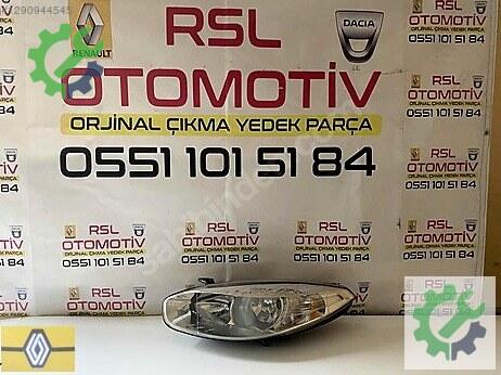 Renault Fluence Sol Ön Far çıkma parça