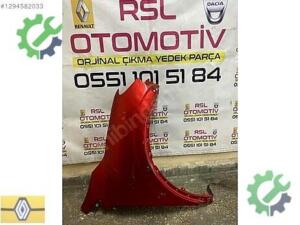 RENAULT KADJAR SAĞ ÇAMURLUK ORJİNAL ÇIKMA VE DİĞER PARÇALARI