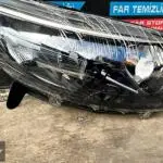 Renault Captur Siyah içli Mercekli Sağ Far Mercek çevresi SİYAH