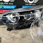 Renault Captur Siyah içli Mercekli Sağ Far Mercek çevresi SİYAH