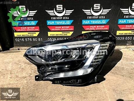 Renault Captur Sol Ön Far çıkma parça