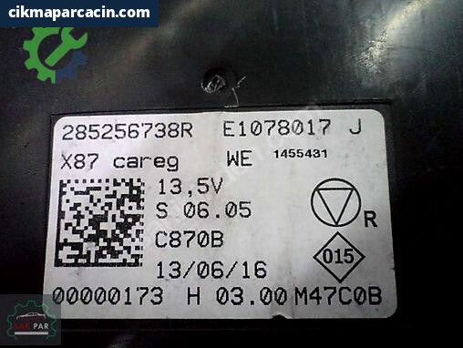 Renault Clio Klima Beyni 285256738R çıkma parça