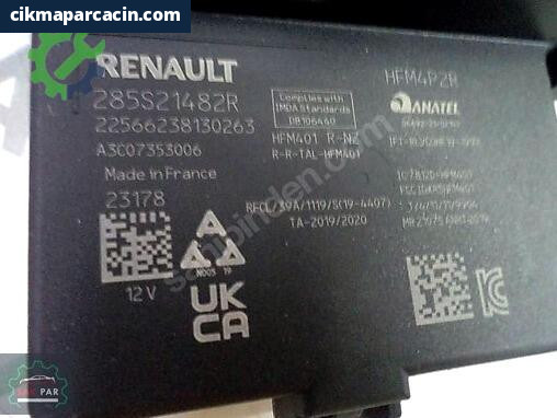 Renault Clio Bagaj Kapağı 285S21482R çıkma parça
