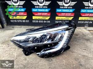 Renault Clio 5 icon Ledli Sol Far NİKELAJ İÇLİ