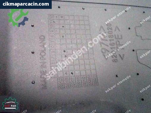 Diğer Paspas 8201618020 çıkma parça