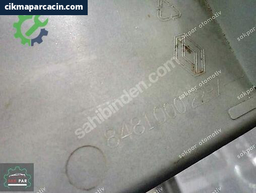 Renault Fluence Bagaj Kapağı 848100022R çıkma parça