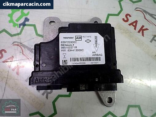 Renault Kadjar Airbag Beyni 985102271R çıkma parça