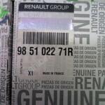 Renault Kadjar Hava Yastığı Airbag Beyni Orj 985102271R YP