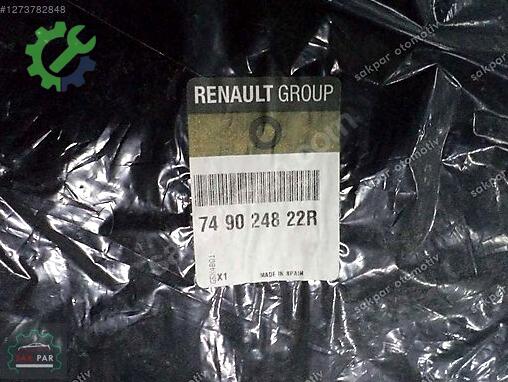 Renault Kadjar Taban Döşemesi 749024822R çıkma parça