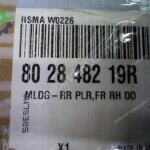 Renault Latitude Sağ Ön Kapı Direk Kaplaması Orjinal 802848219R