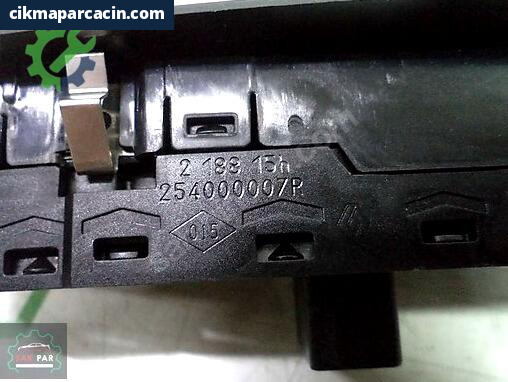 Renault Megane Kontrol Düğmeleri 254000007R çıkma parça