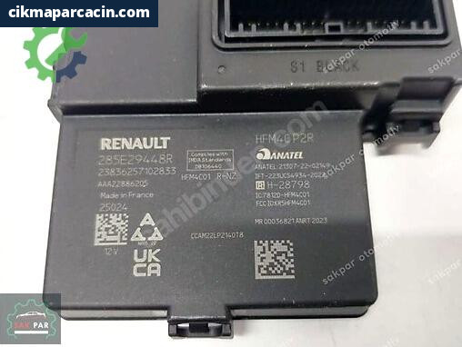 Renault Megane Beyni 285E29448R çıkma parça