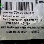 Renault Taliant Arka Cam Önü Raf 794206496R CP