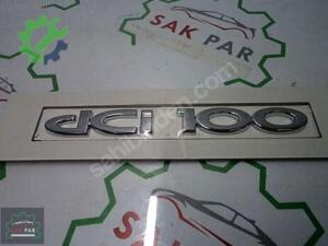 Renault Trafic 2 Arka Monogram Yazı DCİ 100 Orj 8200112603 YP