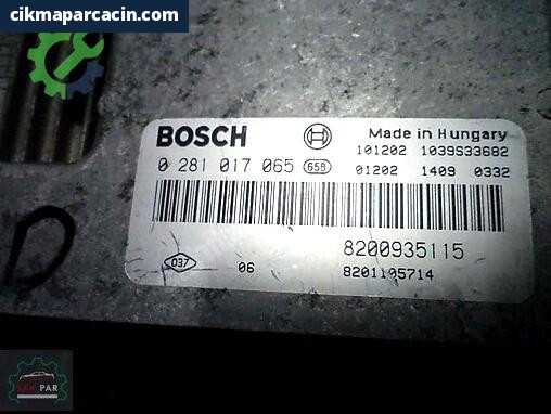 Renault Trafic Motor Beyni 8200935115 çıkma parça