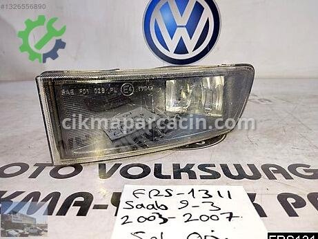 Saab 9-3 Sol Sis Farı çıkma parça
