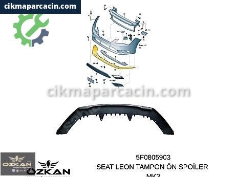Seat Leon Ön Tampon çıkma parça