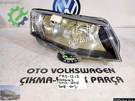Skoda Octavia Sağ Ön Far çıkma parça