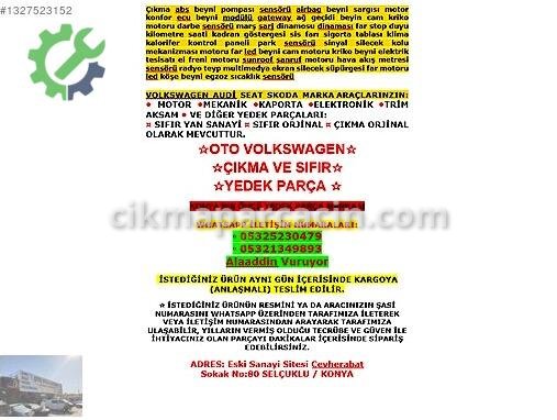 Skoda Octavia Kalorifer çıkma parça