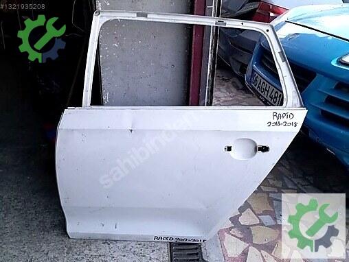 Skoda Rapid Sol Arka Kapı 2013-18 çıkma parça