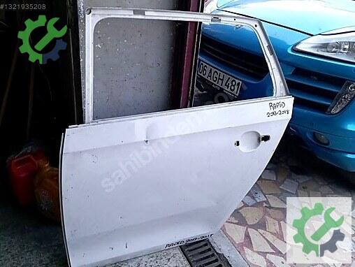 Skoda Rapid Sol Arka Kapı 2013-18 çıkma parça