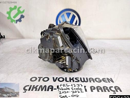 Skoda Scala Sağ Ön Far 657941016 çıkma parça