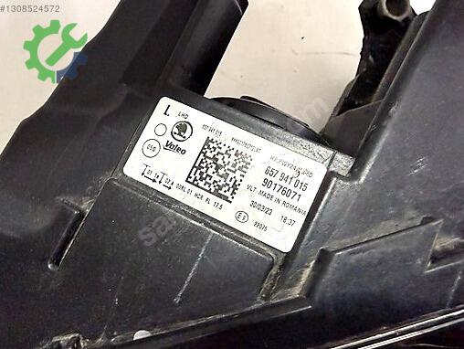 Skoda Scala Sol Ön Far çıkma parça