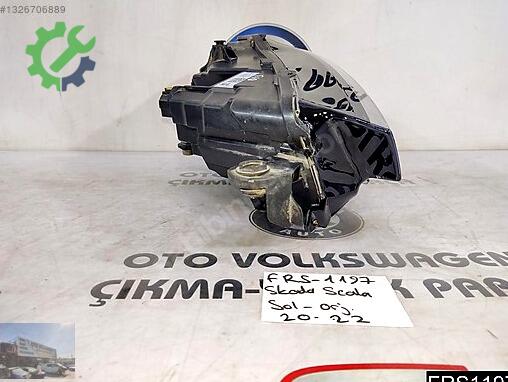 Skoda Scala Sol Ön Far çıkma parça