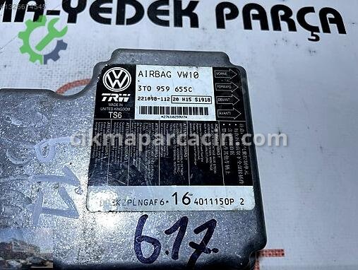 Skoda Superb Airbag Beyni (SRS) 3T0959655C çıkma parça