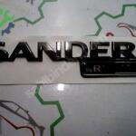 Sandero Sol Arka Monogram Bagaj Yazısı BY Renault 8200560866