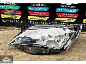 Seat İbiza 2013 2015 Düz Sol Far OEM: 6J1941005F