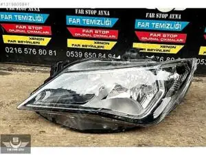 Seat İbiza 2013 2015 Düz Sol Far OEM: 6J1941005F