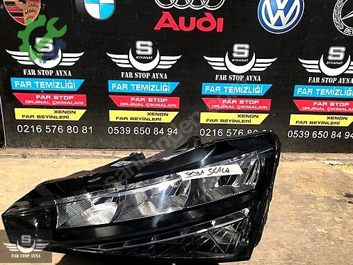 Skoda Scala Sol Ön Far çıkma parça