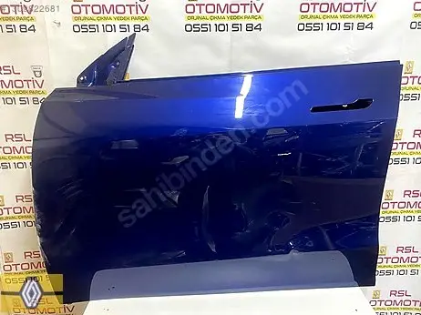 Tesla Model Y Sol Ön Kapı çıkma parça