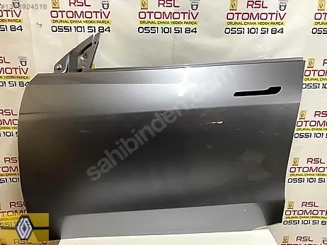 Tesla Model Y Sol Ön Kapı çıkma parça