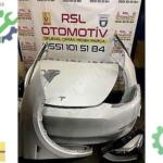 TESLA MODEL Y ÖN TAMPON KAPUT ÇAMURLUK FAR VE DİĞER PARÇALARI
