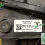 TESLA MODEL Y SOL ARKA KAPI CAM MEKANİZMASI 1495512-00-G