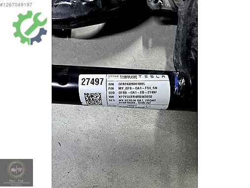 Tesla Model Y Ön Travers çıkma parça