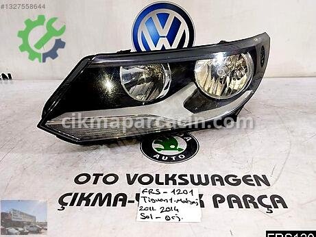 Volkswagen Tiguan Sol Ön Far çıkma parça
