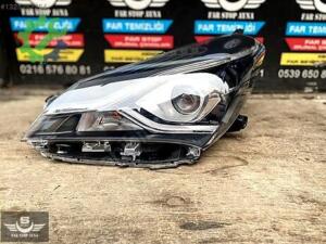 Toyota Yaris 2017 2018 2019 Ledli Sol Far