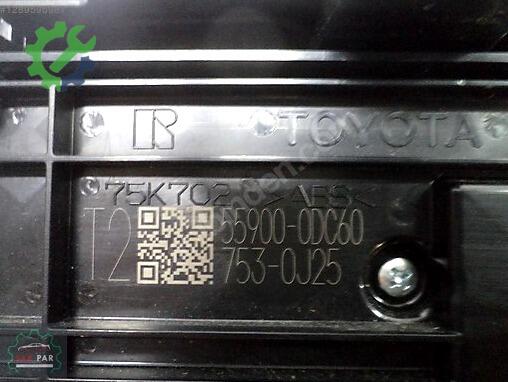 Toyota Yaris Klima Kontrol Paneli 55900-0DC60 çıkma parça