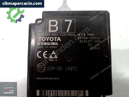 Toyota Yaris Beyin 897B0-0D çıkma parça