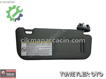 Toyota Auris Güneşlik çıkma parça